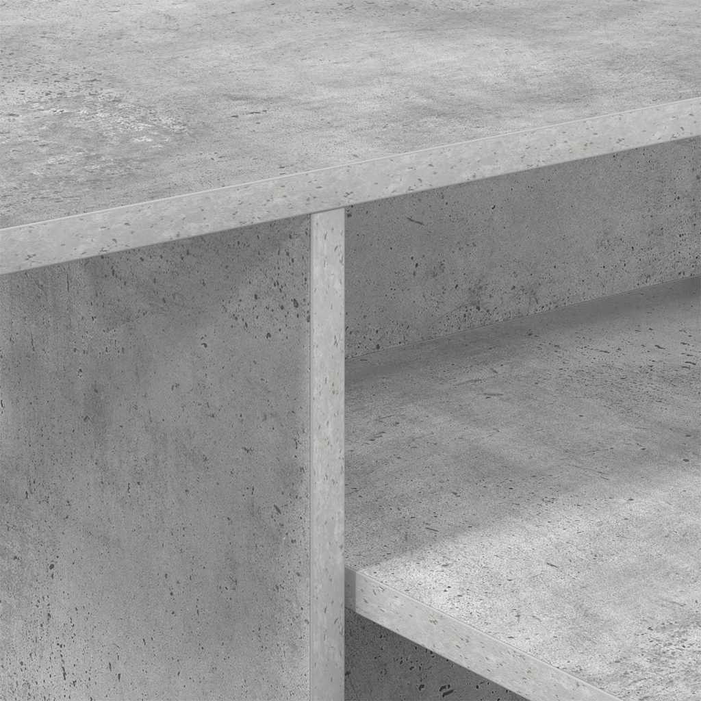 Tavolo consolle Grigio cemento 91,5 x 35 x 38,5 cm