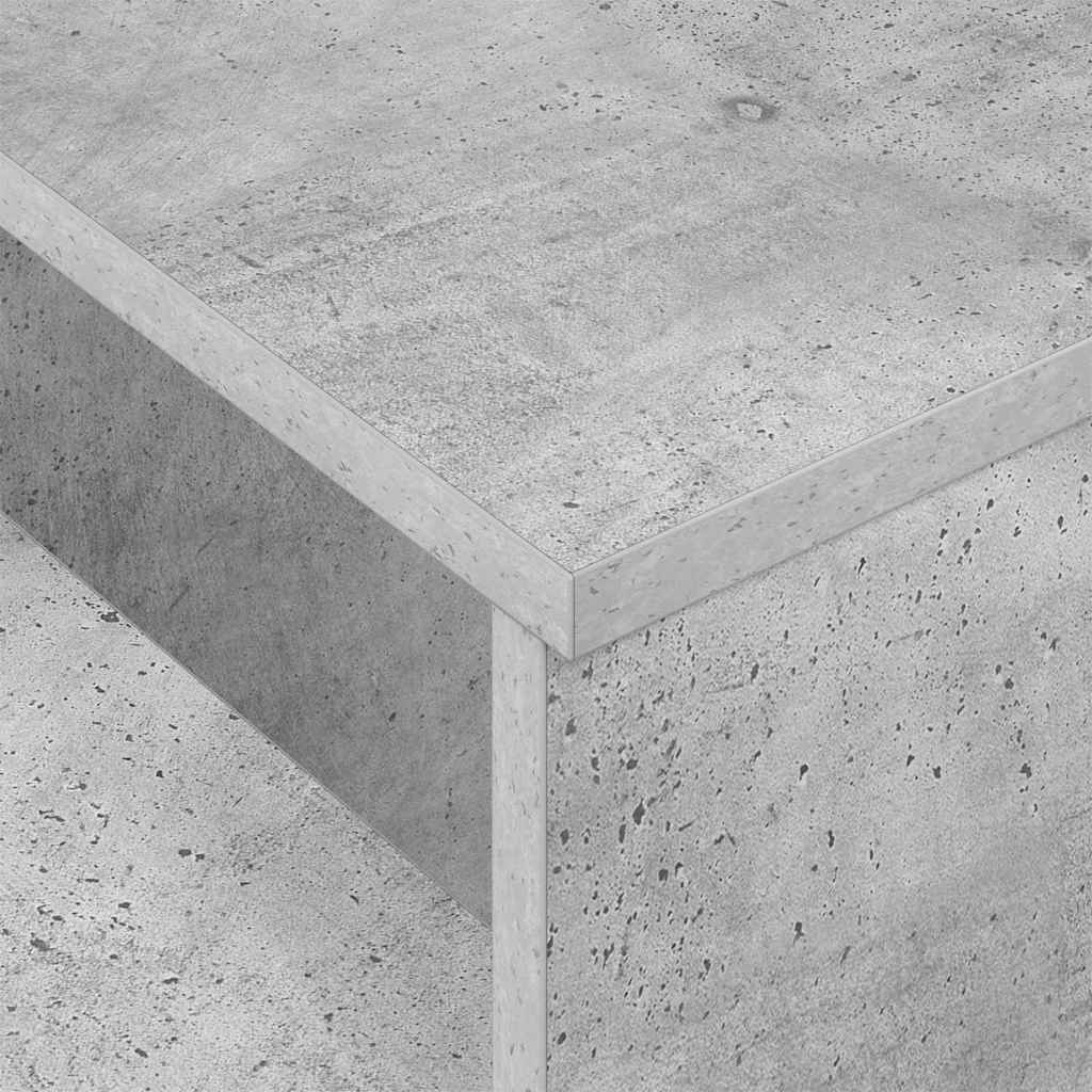 Tavolo consolle Grigio cemento 91,5 x 35 x 38,5 cm