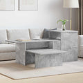 Tavolo consolle Grigio cemento 91,5 x 35 x 38,5 cm