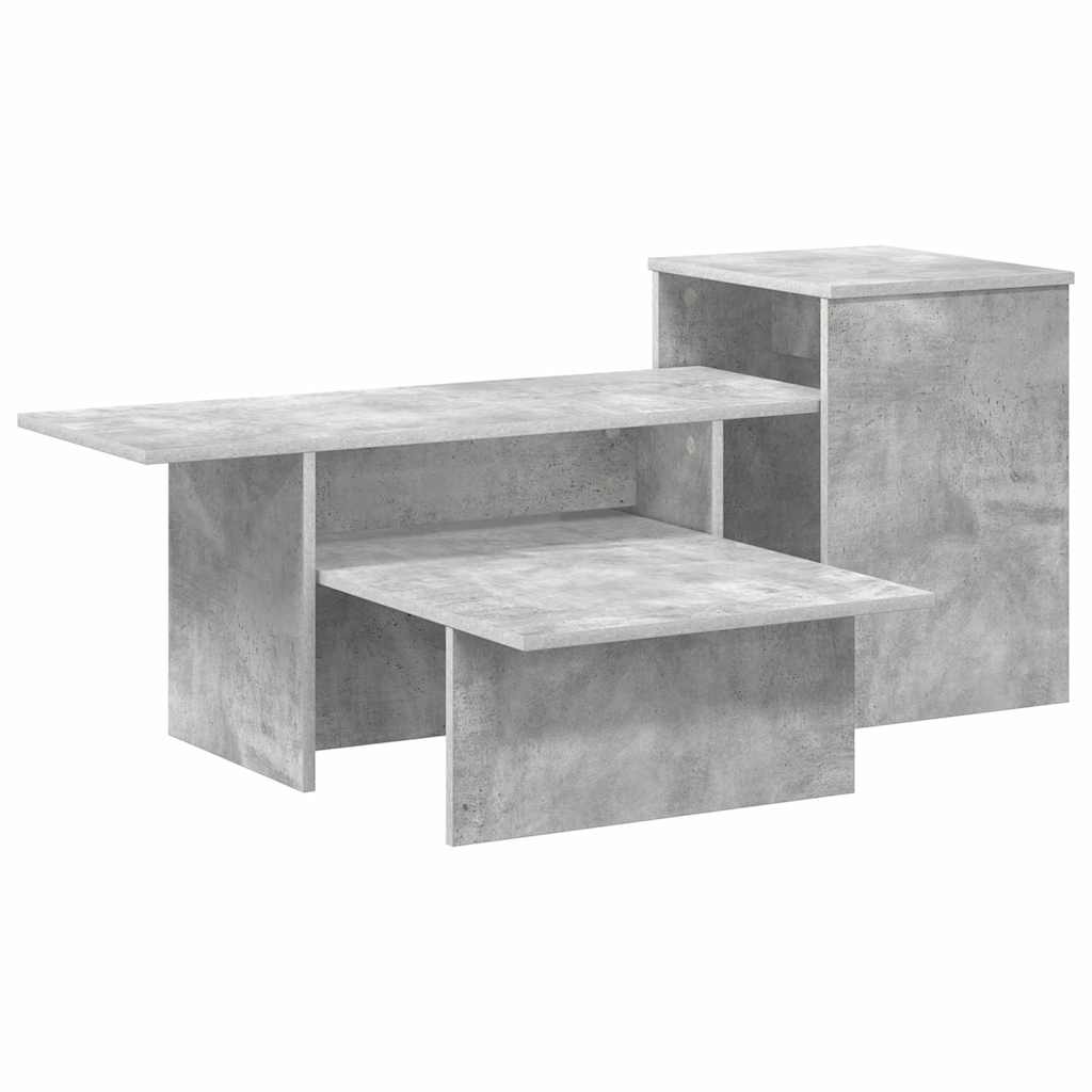 Tavolo consolle Grigio cemento 91,5 x 35 x 38,5 cm