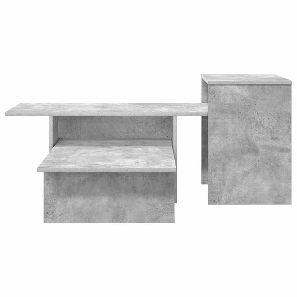 Tavolo consolle Grigio cemento 91,5 x 35 x 38,5 cm