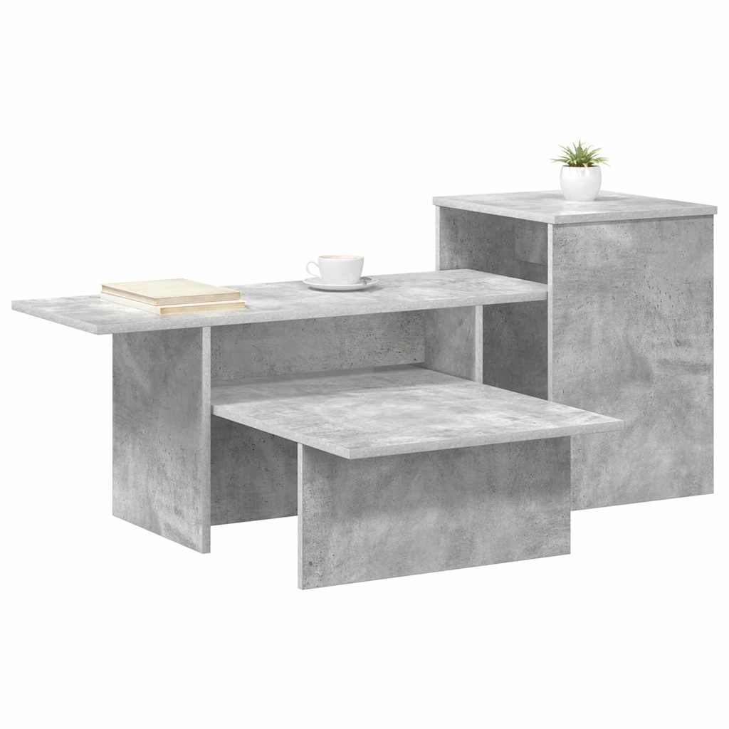 Tavolo consolle Grigio cemento 91,5 x 35 x 38,5 cm