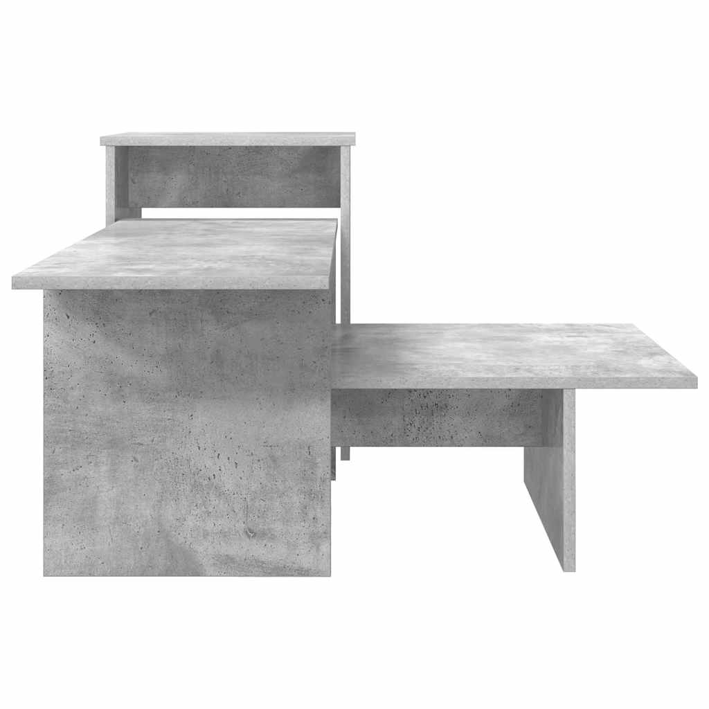 Tavolo consolle Grigio cemento 91,5 x 35 x 38,5 cm