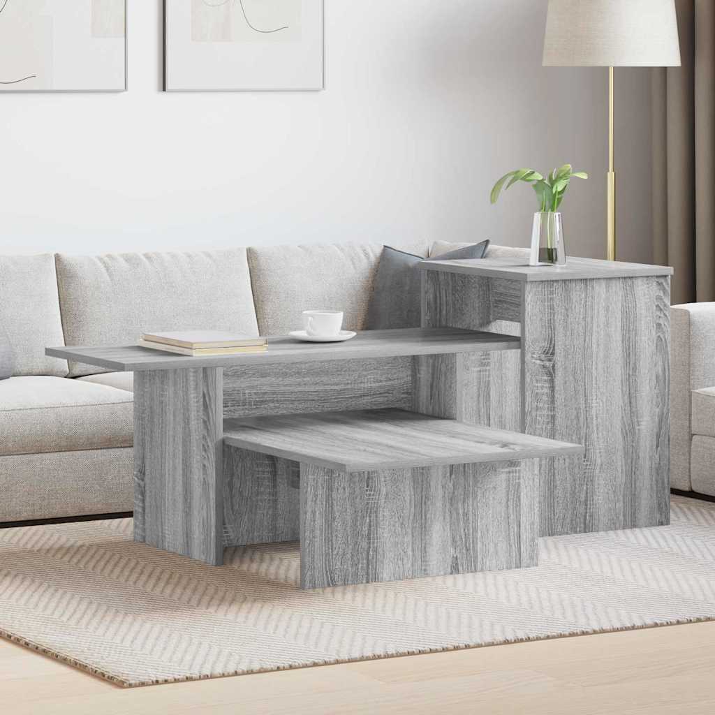 Tavolo consolle Grigio Sonoma 91,5 x 35 x 38,5 cm