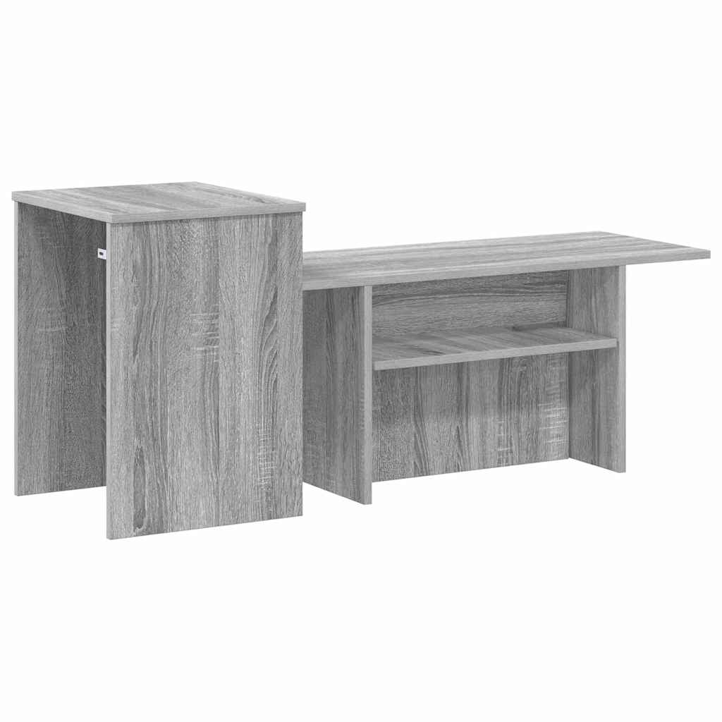 Tavolo consolle Grigio Sonoma 91,5 x 35 x 38,5 cm