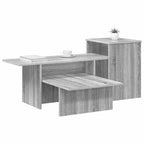 Tavolo consolle Grigio Sonoma 91,5 x 35 x 38,5 cm