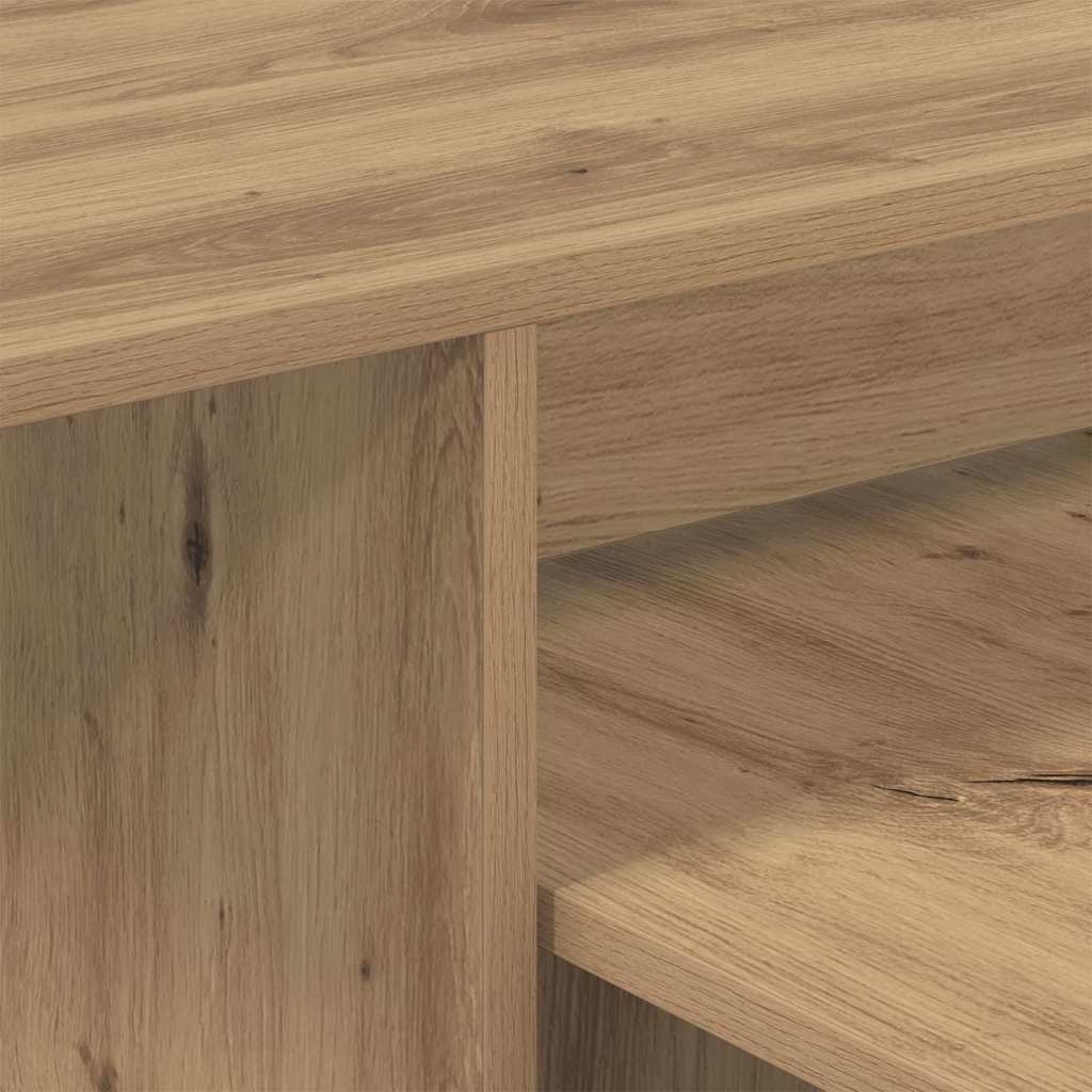 Tavolo consolle Rovere artigianale 91,5 x 35 x 38,5 cm