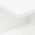 Comodino Bianco 40 x 30 x 25 cm Legno multistrato