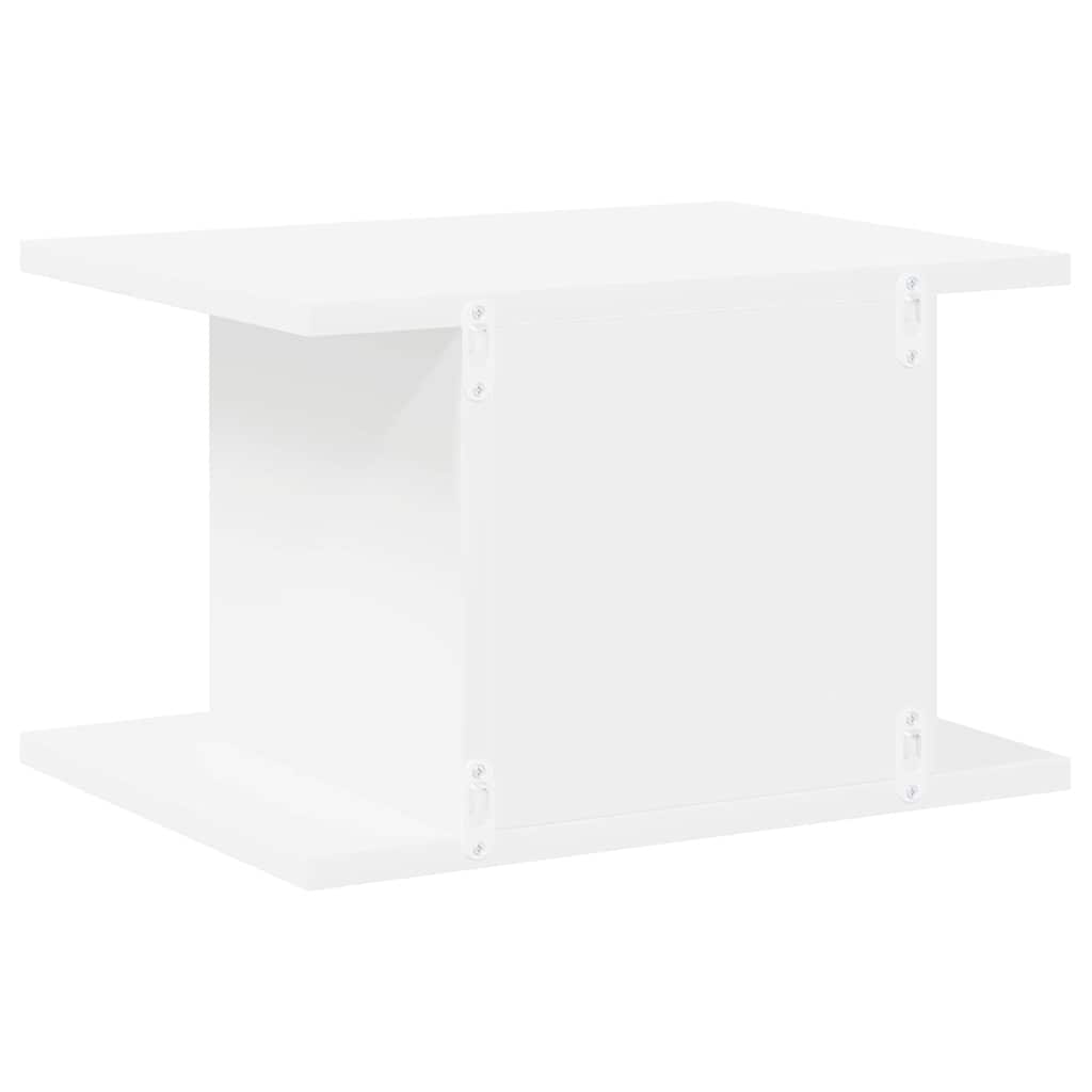 Comodino Bianco 40 x 30 x 25 cm Legno multistrato