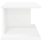 Comodino 2 pcs Bianco 40 x 30 x 25 cm Legno multistrato