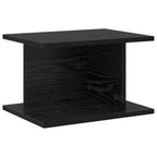 Comodino Rovere Nero 40 x 30 x 25 cm Legno multistrato