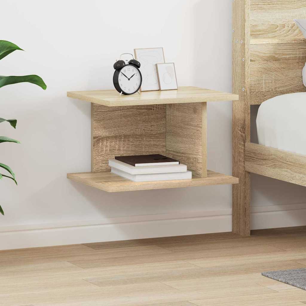 Comodino Rovere Sonoma 40 x 30 x 25 cm Legno multistrato