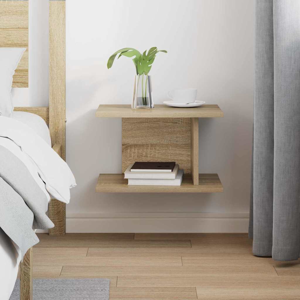 Comodino Rovere Sonoma 40 x 30 x 25 cm Legno multistrato