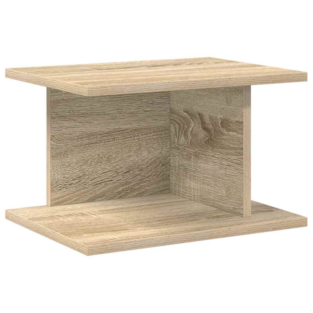 Comodino 2 pcs Rovere Sonoma 40 x 30 x 25 cm Legno multistrato