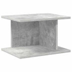 Comodino 2 pcs Grigio cemento 40 x 30 x 25 cm Legno multistrato