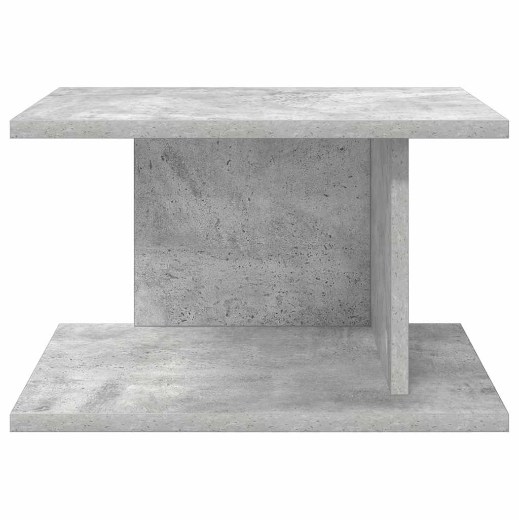 Comodino 2 pcs Grigio cemento 40 x 30 x 25 cm Legno multistrato