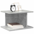 Comodino 2 pcs Grigio cemento 40 x 30 x 25 cm Legno multistrato