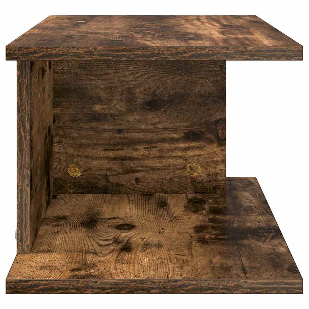 Comodino 2 pcs Rovere fumé 40 x 30 x 25 cm Legno multistrato