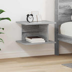 Comodino Grigio Sonoma 40 x 30 x 25 cm Legno multistrato