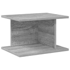 Comodino Grigio Sonoma 40 x 30 x 25 cm Legno multistrato