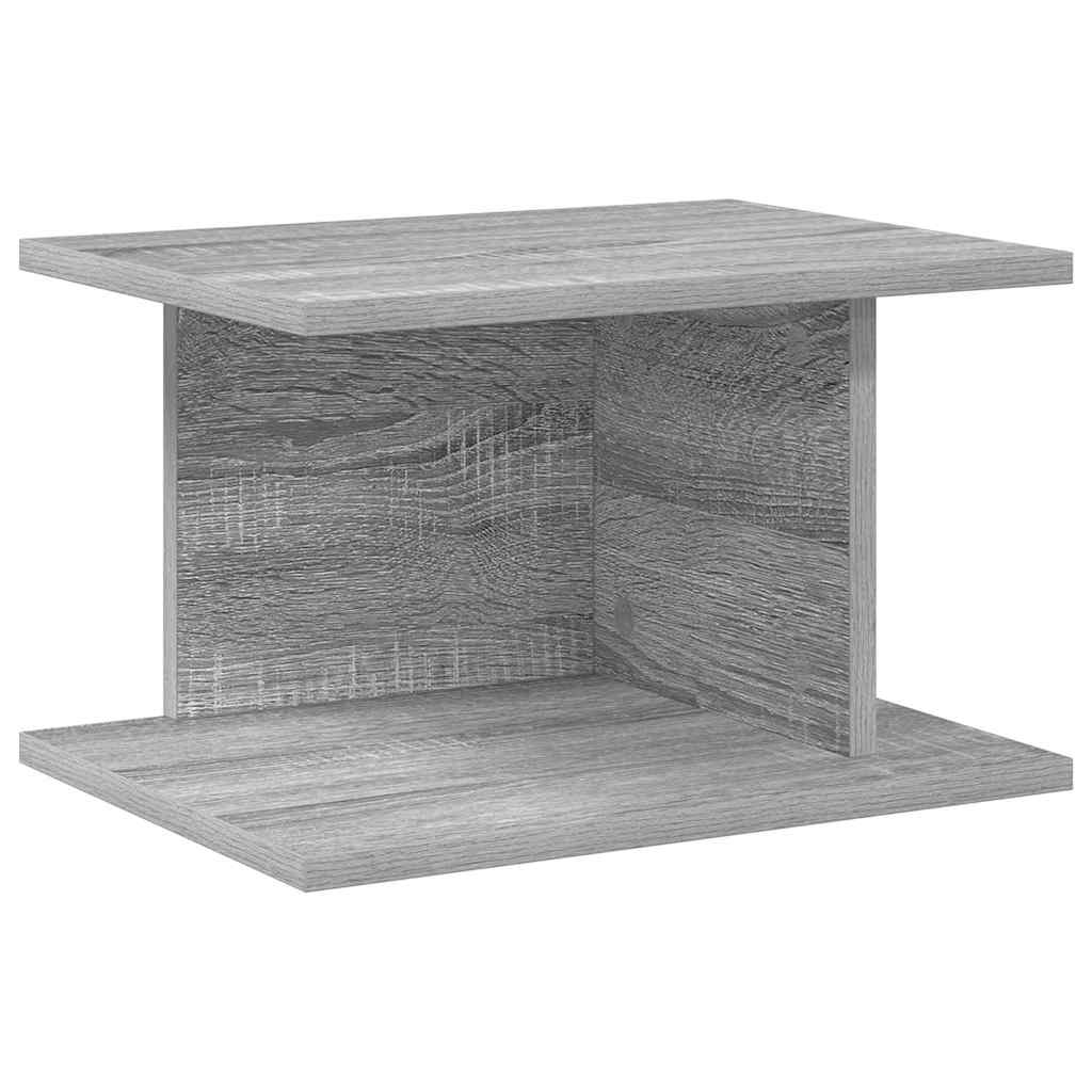 Comodino Grigio Sonoma 40 x 30 x 25 cm Legno multistrato