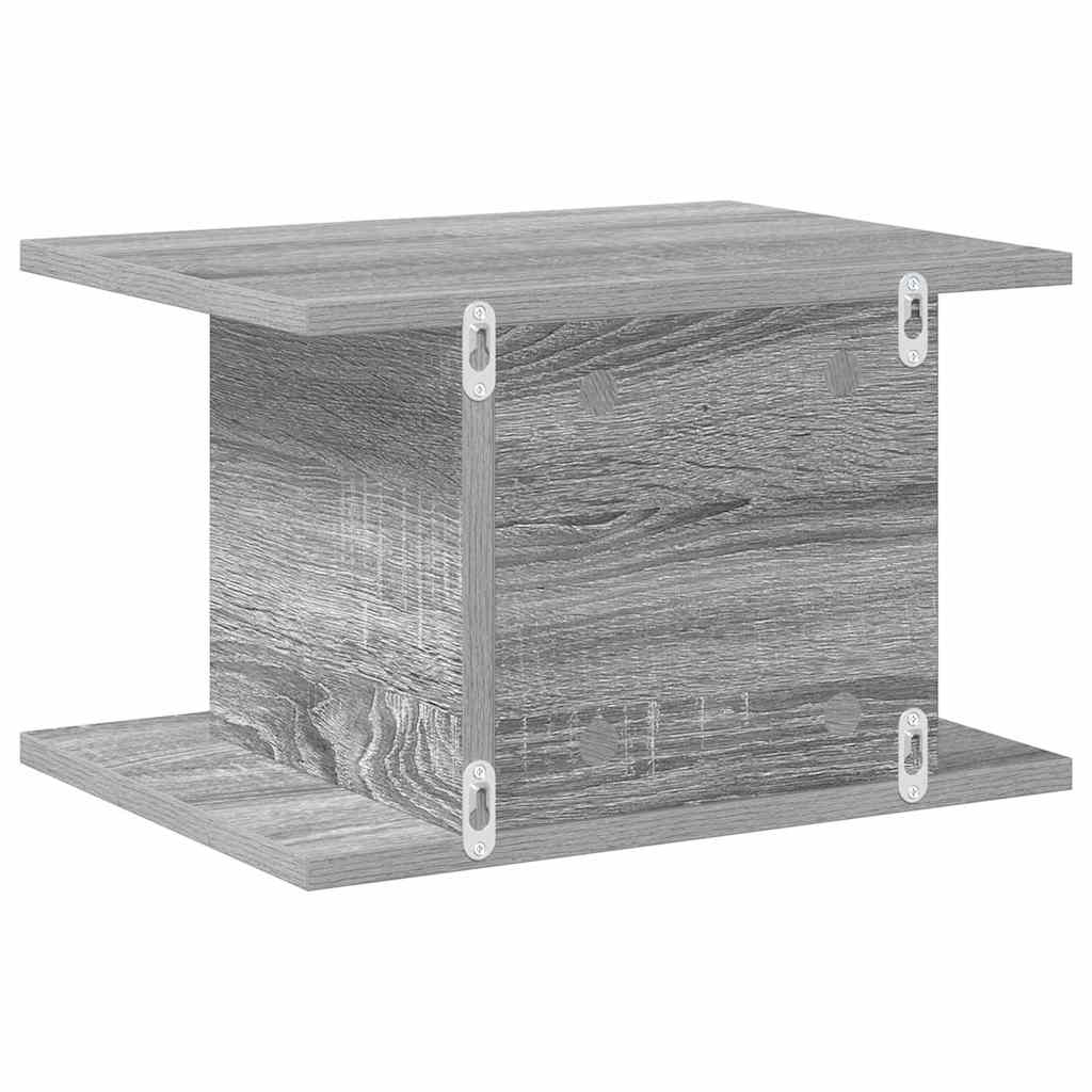 Comodino Grigio Sonoma 40 x 30 x 25 cm Legno multistrato