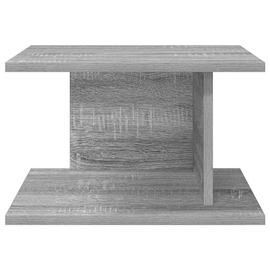 Comodino Grigio Sonoma 40 x 30 x 25 cm Legno multistrato