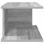 Comodino Grigio Sonoma 40 x 30 x 25 cm Legno multistrato