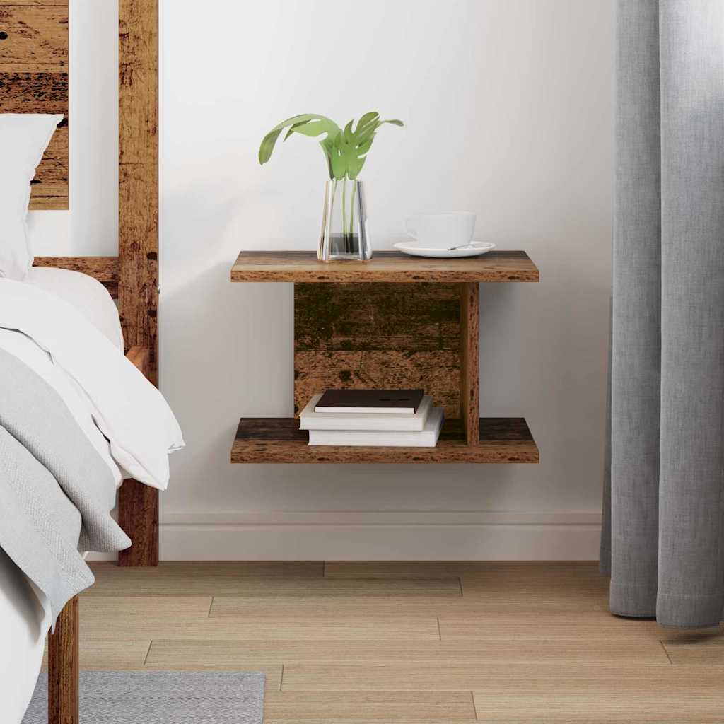 Comodino Legno vecchio 40 x 30 x 25 cm Legno multistrato