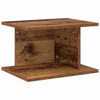 Comodino 2 pcs Legno vecchio 40 x 30 x 25 cm Legno multistrato