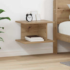 Comodino Rovere artigianale 40 x 30 x 25 cm Legno multistrato