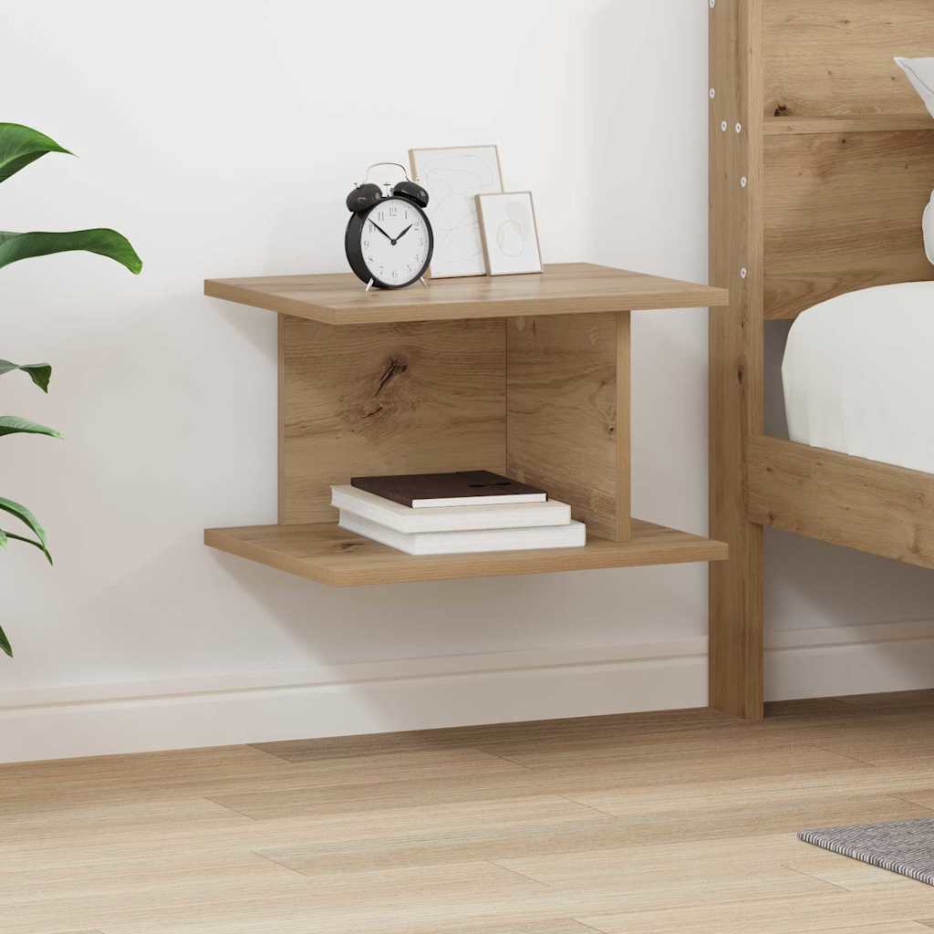 Comodino Rovere artigianale 40 x 30 x 25 cm Legno multistrato