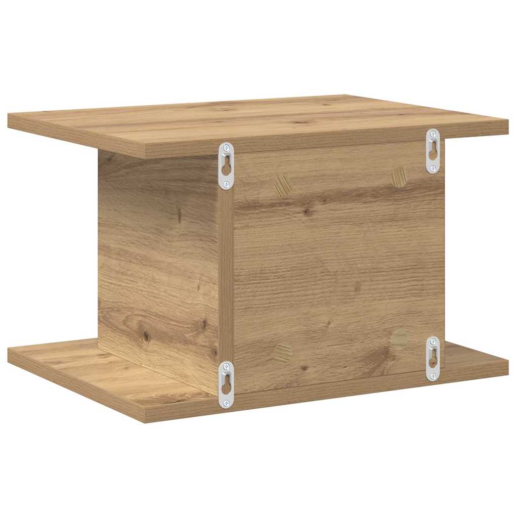 Comodino 2 pcs Rovere artigianale 40 x 30 x 25 cm