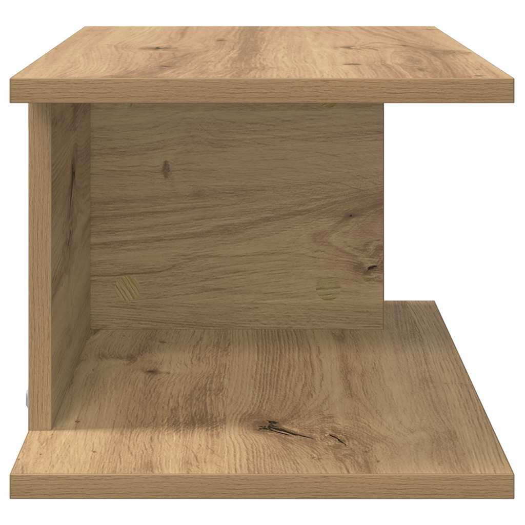 Comodino 2 pcs Rovere artigianale 40 x 30 x 25 cm