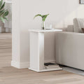 Tavolino Bianco 35 x 25 x 50 cm Legno multistrato