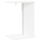 Tavolino Bianco 35 x 25 x 50 cm Legno multistrato