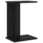 Tavolino Rovere Nero 35 x 25 x 50 cm Legno multistrato