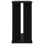 Tavolino Rovere Nero 35 x 25 x 50 cm Legno multistrato