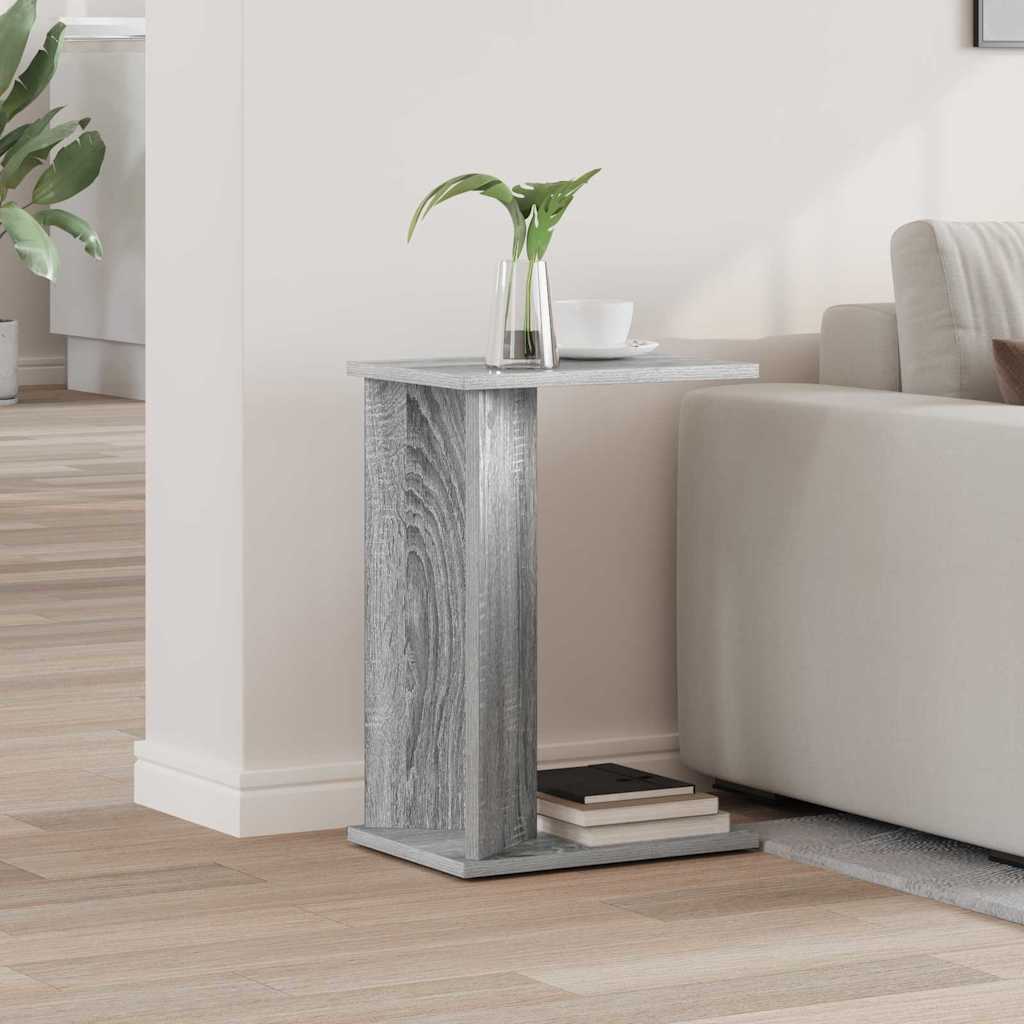 Tavolino Grigio Sonoma 35 x 25 x 50 cm Legno multistrato