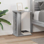 Tavolino Grigio Sonoma 35 x 25 x 50 cm Legno multistrato