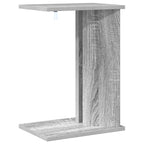 Tavolino Grigio Sonoma 35 x 25 x 50 cm Legno multistrato