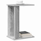 Tavolino Grigio Sonoma 35 x 25 x 50 cm Legno multistrato
