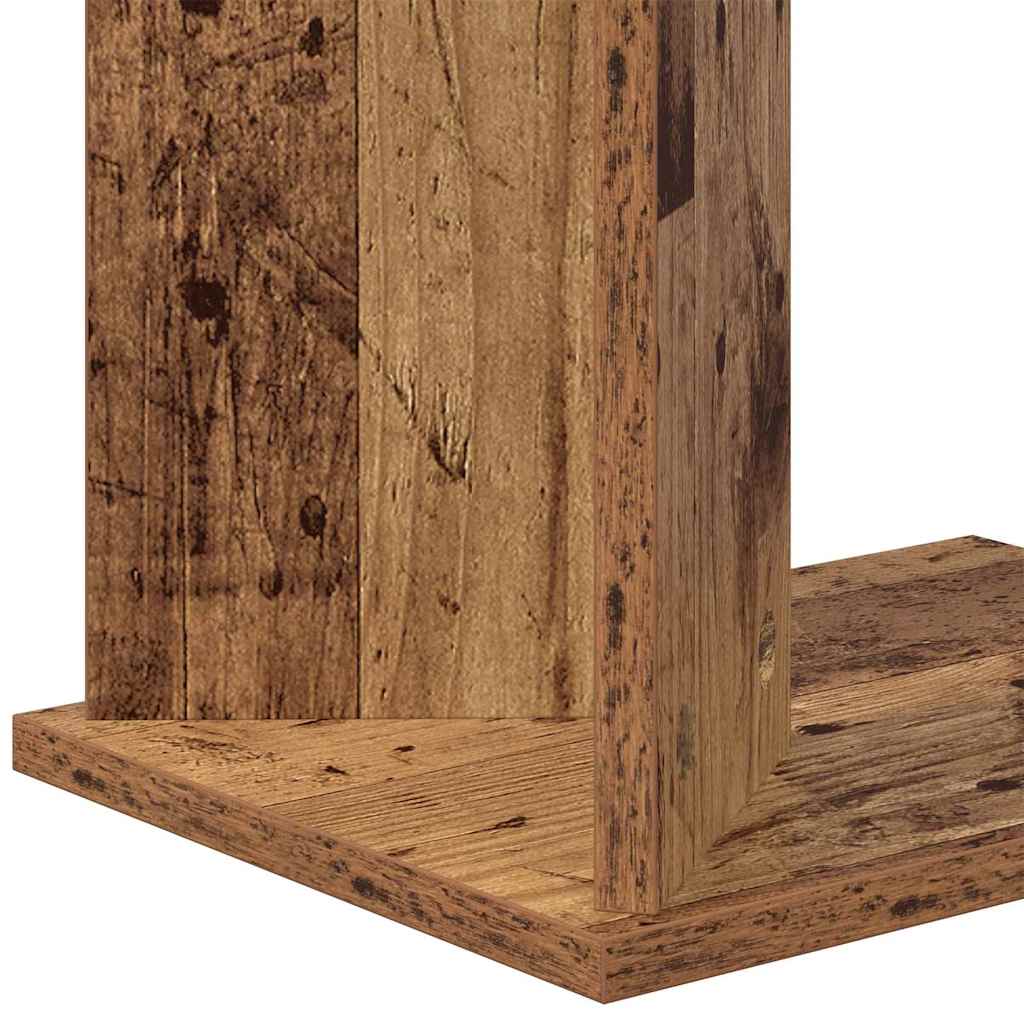 Tavolino Legno vecchio 35 x 25 x 50 cm Legno multistrato