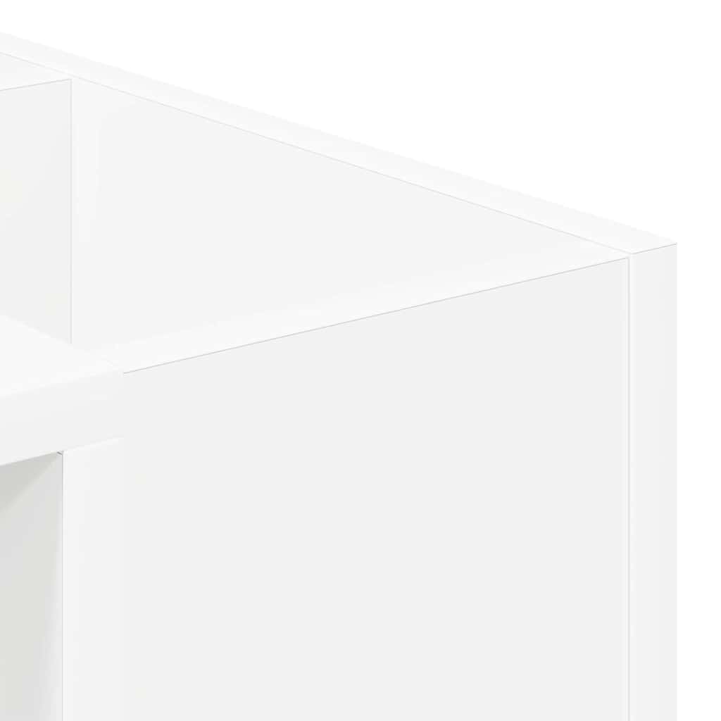 Tavolino da salotto Bianco 101,5 x 50 x 37 cm Legno multistrato
