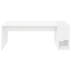 Tavolino da salotto Bianco 101,5 x 50 x 37 cm Legno multistrato