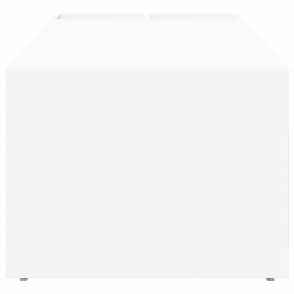 Tavolino da salotto Bianco 101,5 x 50 x 37 cm Legno multistrato