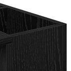 Tavolino da salotto Rovere Nero 101,5 x 50 x 37 cm