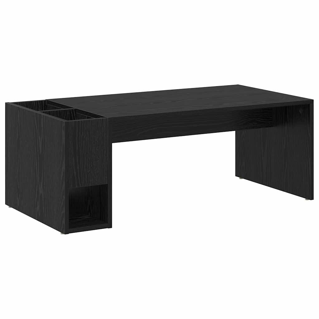 Tavolino da salotto Rovere Nero 101,5 x 50 x 37 cm