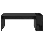 Tavolino da salotto Rovere Nero 101,5 x 50 x 37 cm
