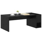 Tavolino da salotto Rovere Nero 101,5 x 50 x 37 cm